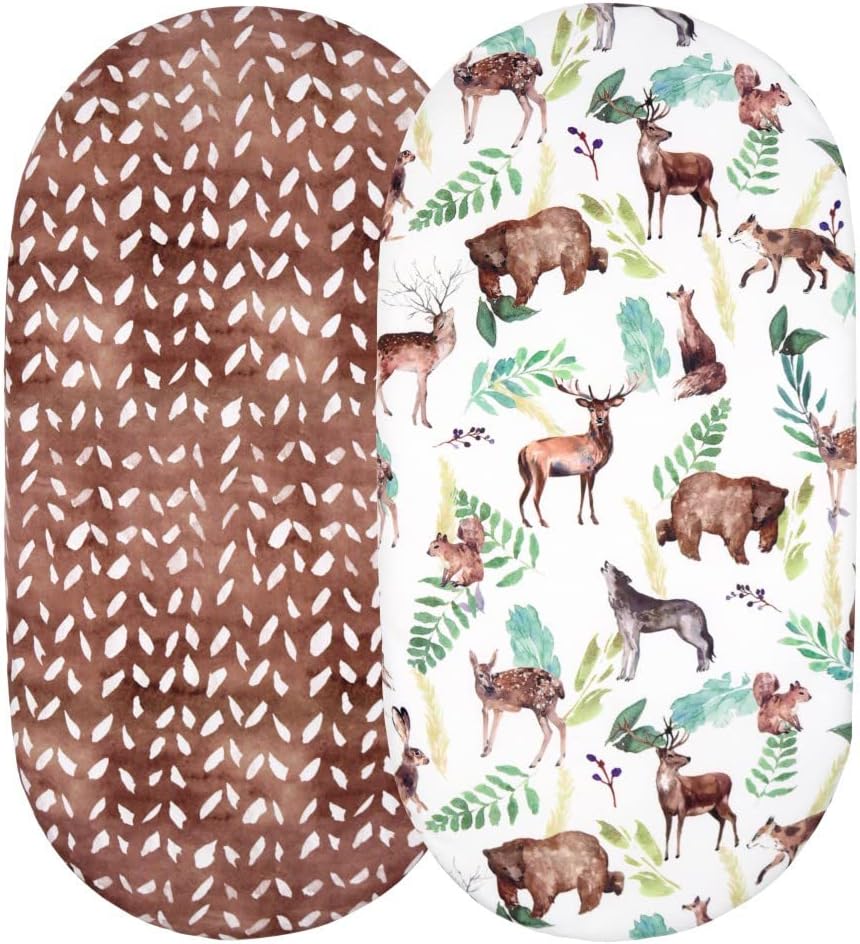 Muslin Sheets 2 Pack for Baby Boy and Girl