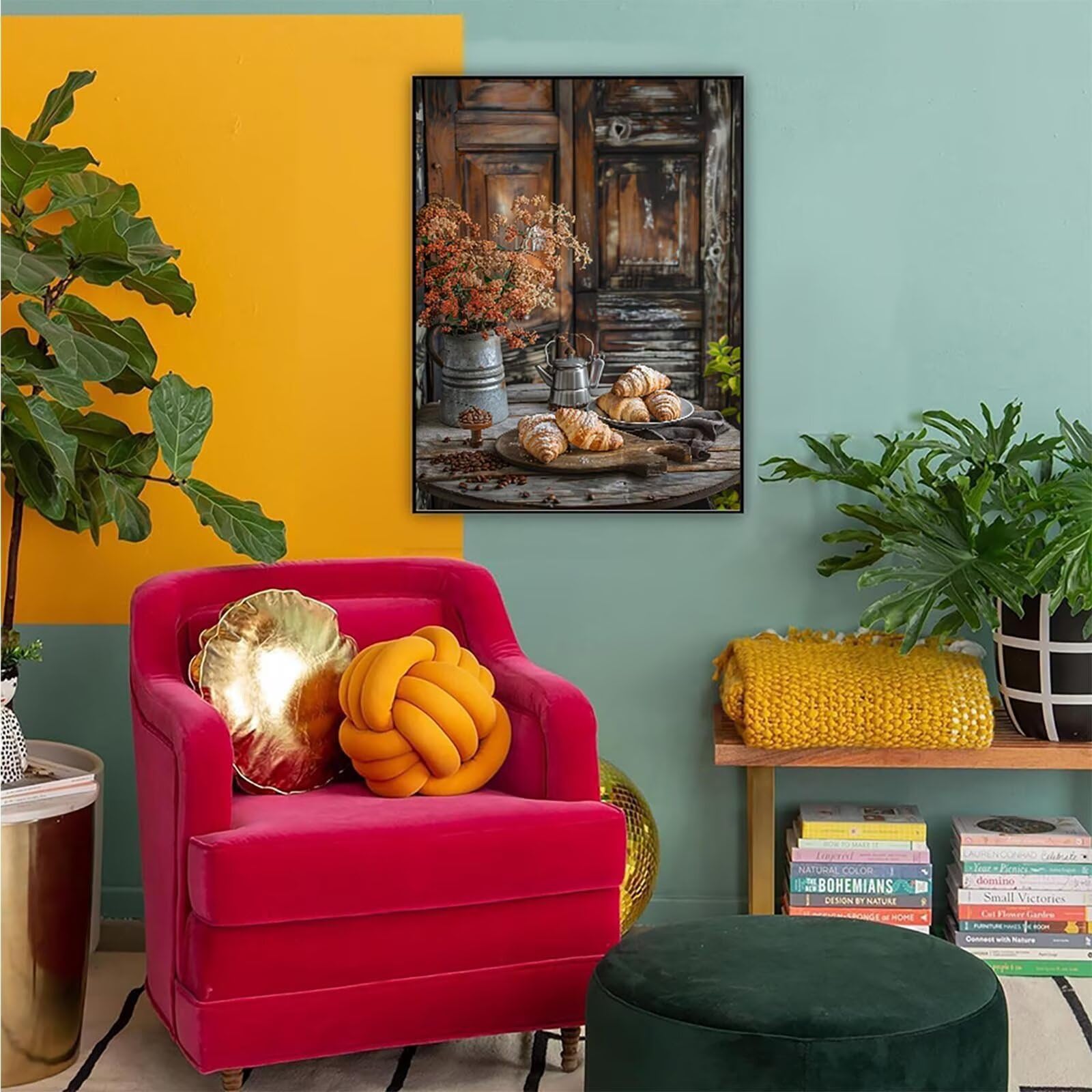 Diamond Painting Regalo, Diamond Painting Erwachsene Pane Bastelset, DIY Diamant Malerei Runder Vollbohrer Diamanten Kinder Malerei Stickerei Kreuzstich Dekoration, Geschenk 90 x 120 cm PJY9 G-1