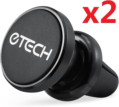 Miniatura 8 de eTECH Soporte magnético para teléfono para automóvil, montaje magnético universal para iPhone X / 8 Plus / 7 / 6S / 5S, Galaxy S5 / S6 / S7 / S8 /