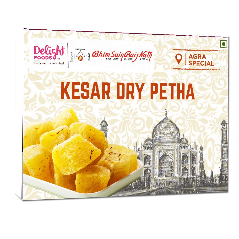 See full amazon price history chart for Delight Foods Original Agra Petha 350g | Indian Sweets | Mithai (Kesar Dry Petha) Delight Foods Original Agra Petha 350g | Indian Sweets | Mithai (Kesar Dry Petha) (B08T9T7SC4) Amazon Price History, Amazon Price Tracker
