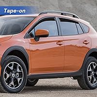 Vista 248 de Viseras de ventana in-Channel, protectores contra la lluvia para 2011-2023 Dodge Charger, visores de ventilación de ventana con deflectores