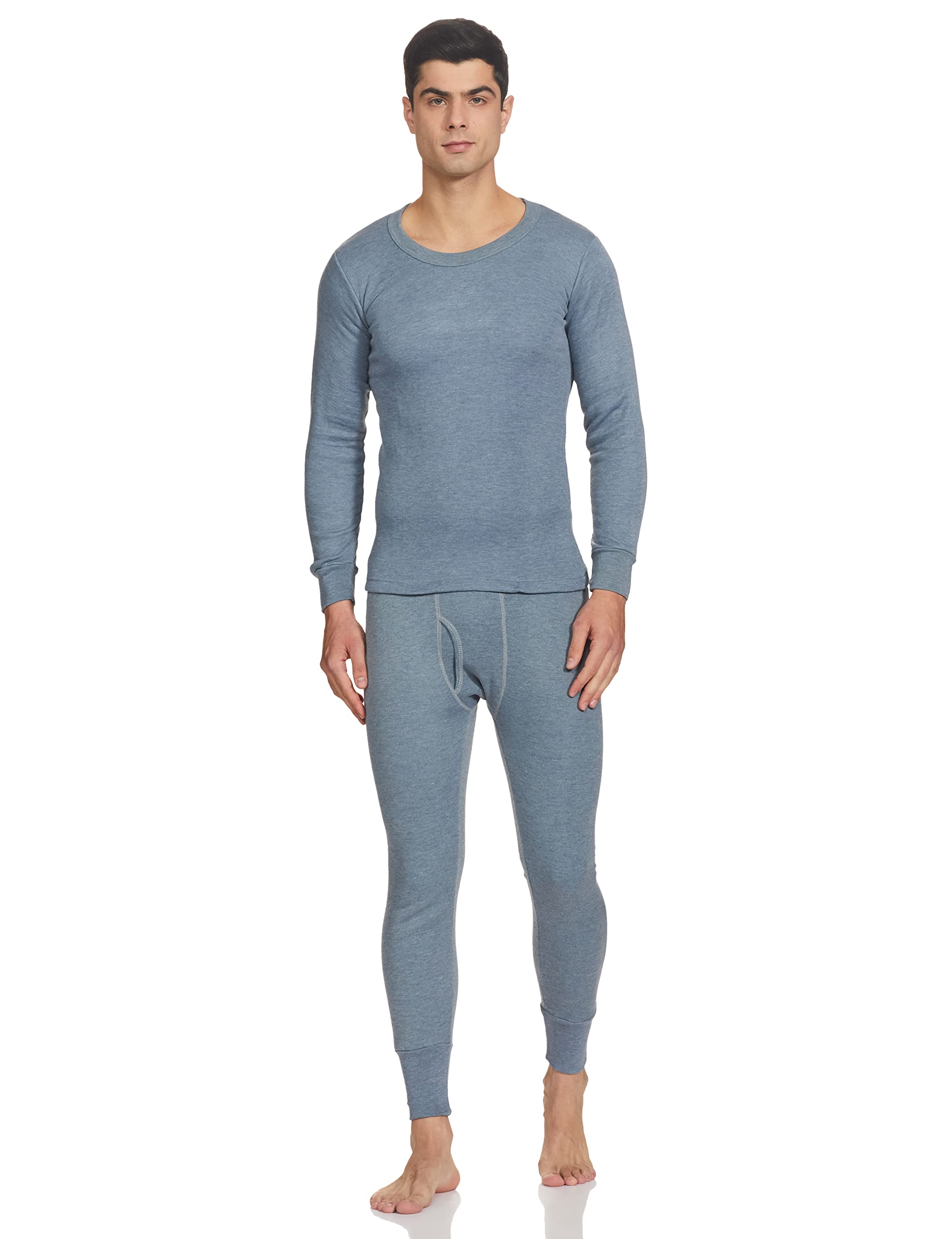 Rupa Thermocot męski bawełniany zestaw termiczny, NIEBIESKI, 95 CM