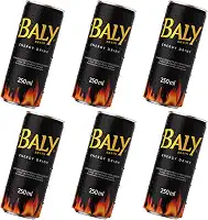 Baly Energético Tradicional 250ml Com 6 unidades