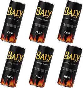 Baly Energético Tradicional 250ml Com 6 unidades