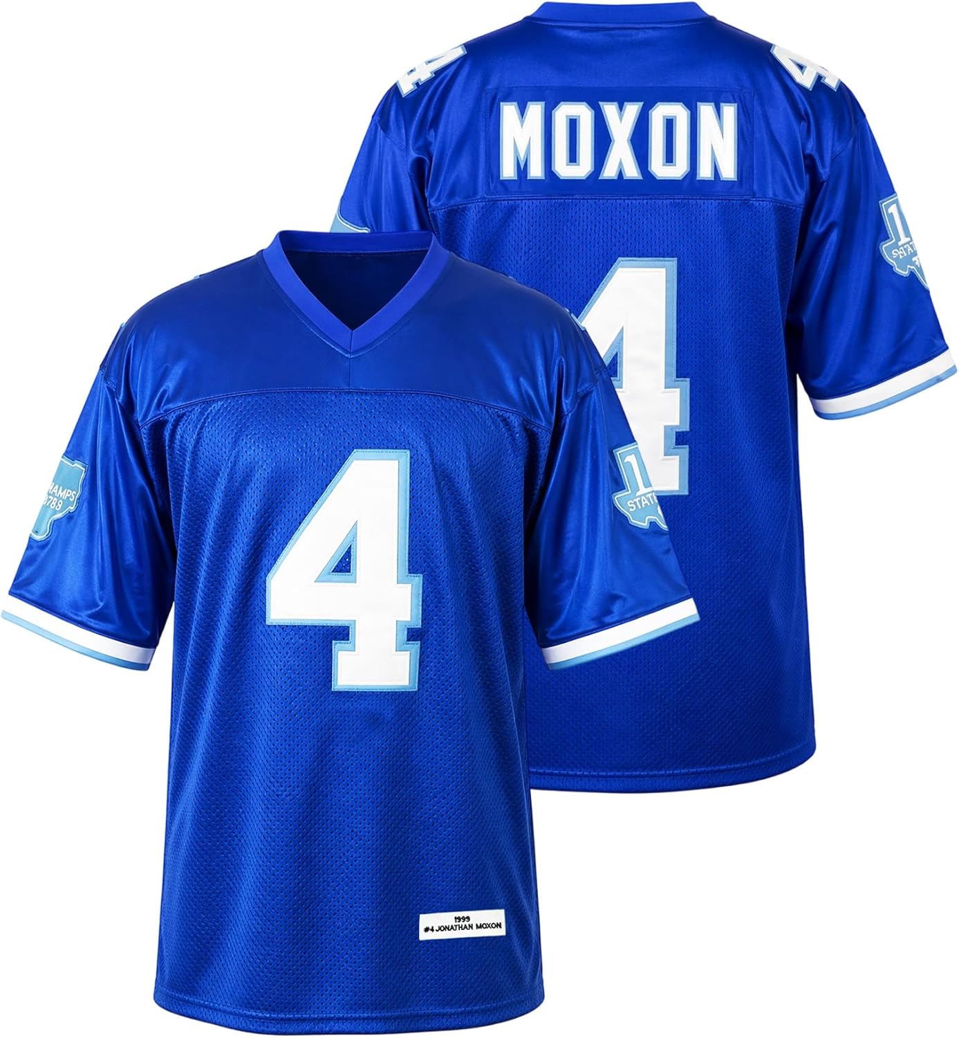Men Jonathan Moxon 4 Lance Harbor 7 Billy Bob 69 Tweeder 82 West Canaan Football Jersey Sewn Hip Hop Shirts