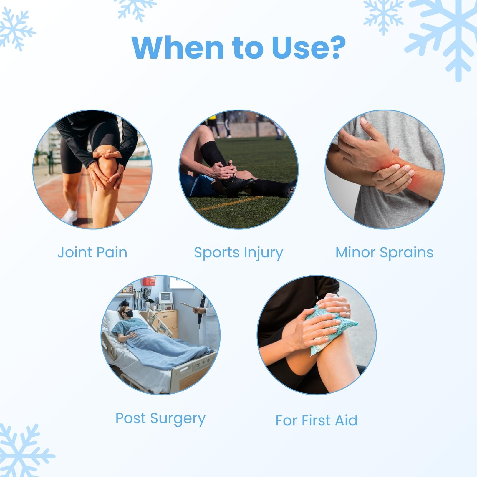 MEDTECH® Cool Pack with Strappable Sleeve | Reusable Ice Cold Pack for Pain Relief | Long-Lasting Cold Therapy for Injuries, Swelling & Muscle Recovery | Flexible, Leak-Proof Gel Pack for First Aid, Sports & Post-Surgery Use 3