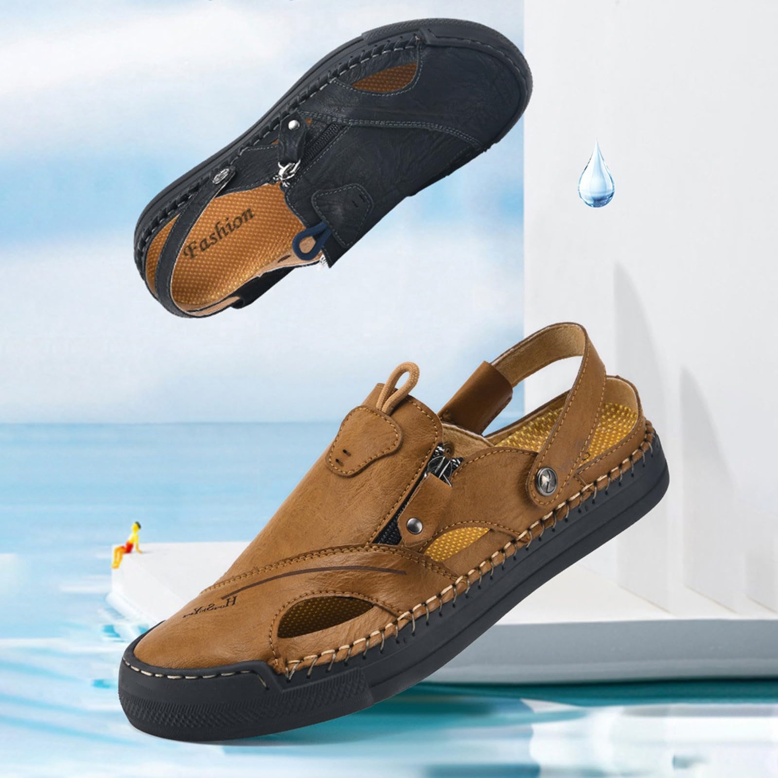 Sandalias Hombre Verano Cmodas Casa Aire Libre Mar Playa Piscinasandalias para hombre veranoVerstil y prctico