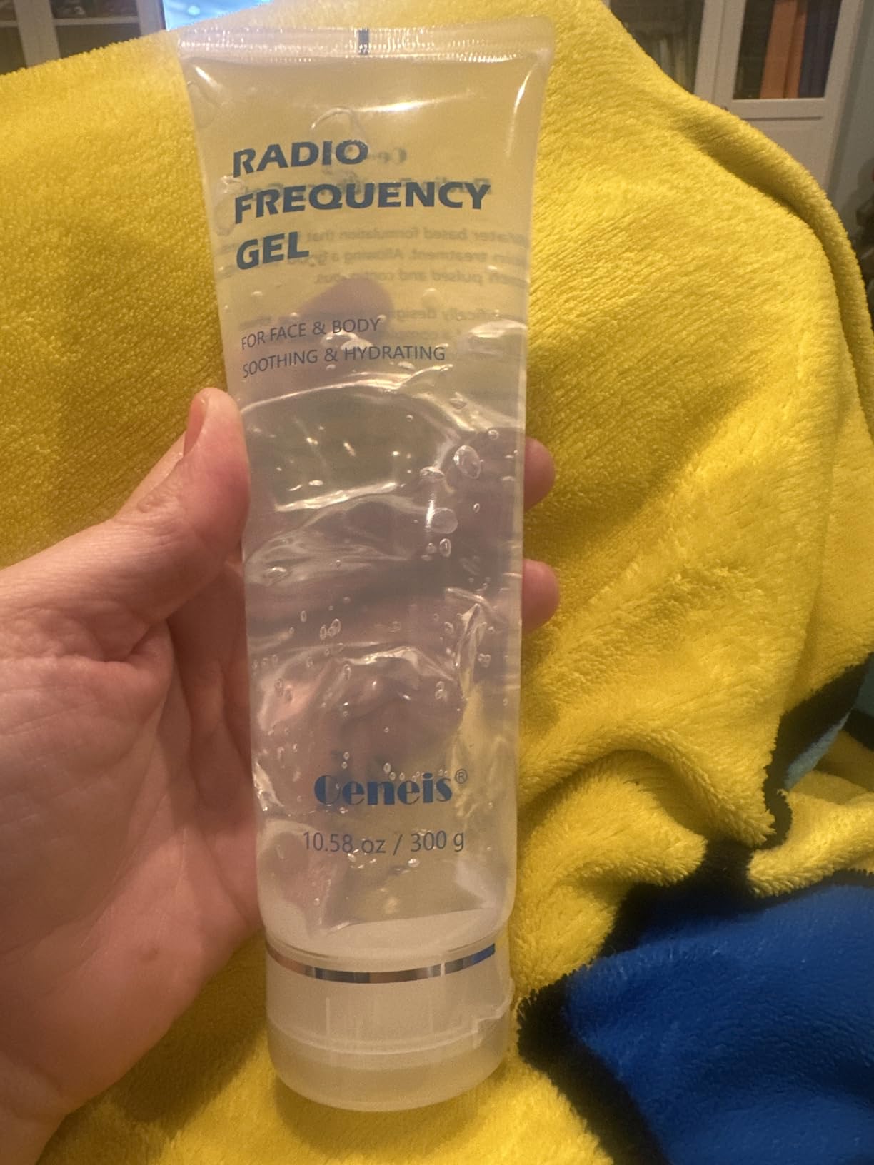 Oeneis Radio Frequency Gel for Use with RF Facial Machine, Conductive Gel for Face Microcurrent, Use for Skin Soothing and Hydrating, 300g Tube