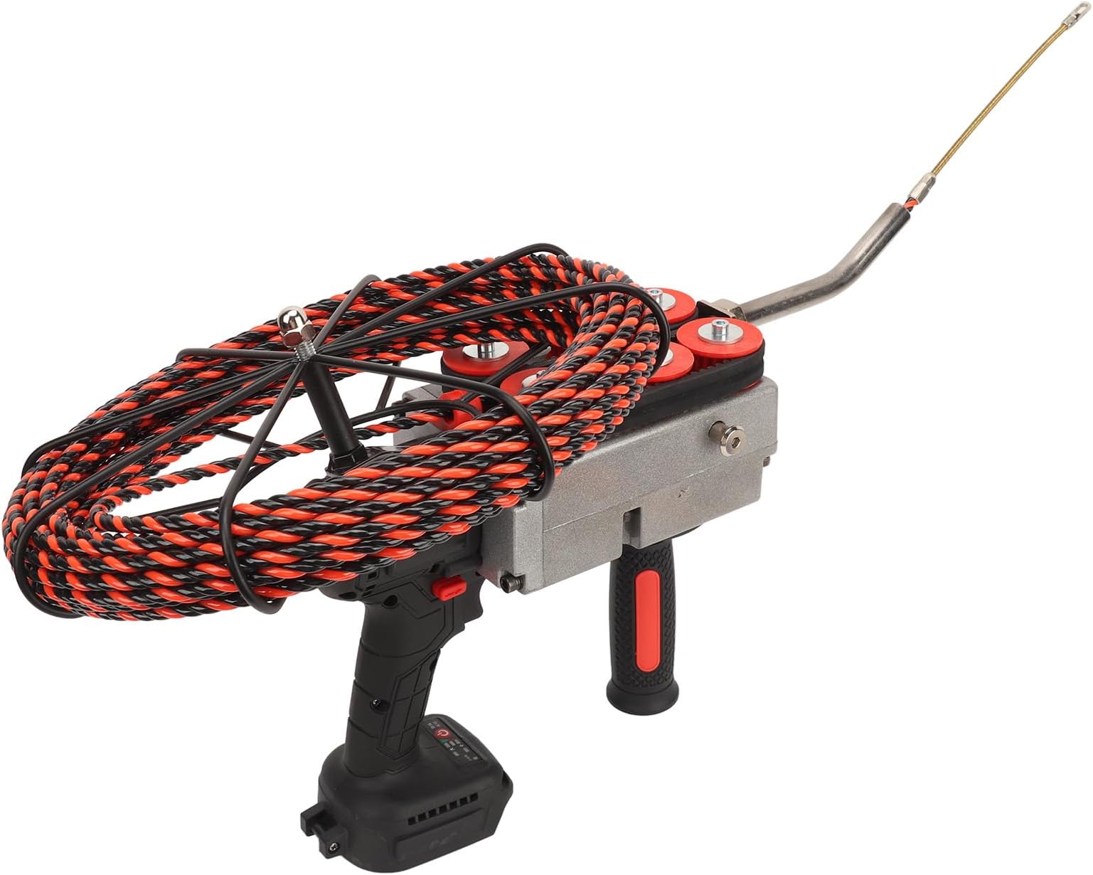 Electric Pipe Threader Brushless Motor Hand Threading Machine BL1830 BL1840 BL1850 Battery Interface 15m Wire