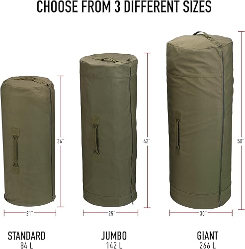 Miniatura 4 de Rothco bolsa de tela de lana gruesa, con cierre