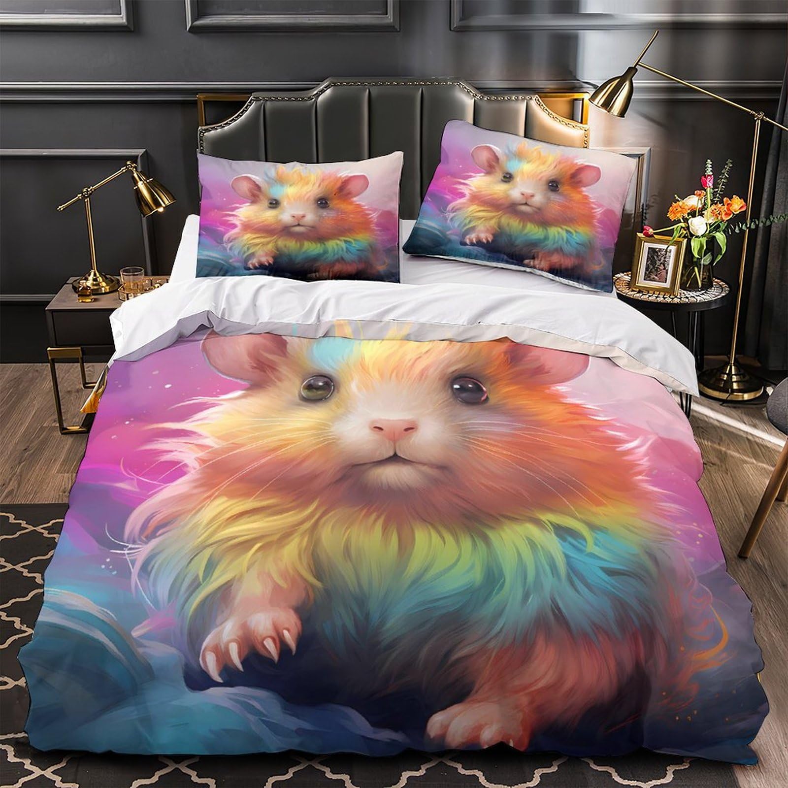 Tissu matelassé et parure de lit respirante King 220x240 pour un confort ultra doux