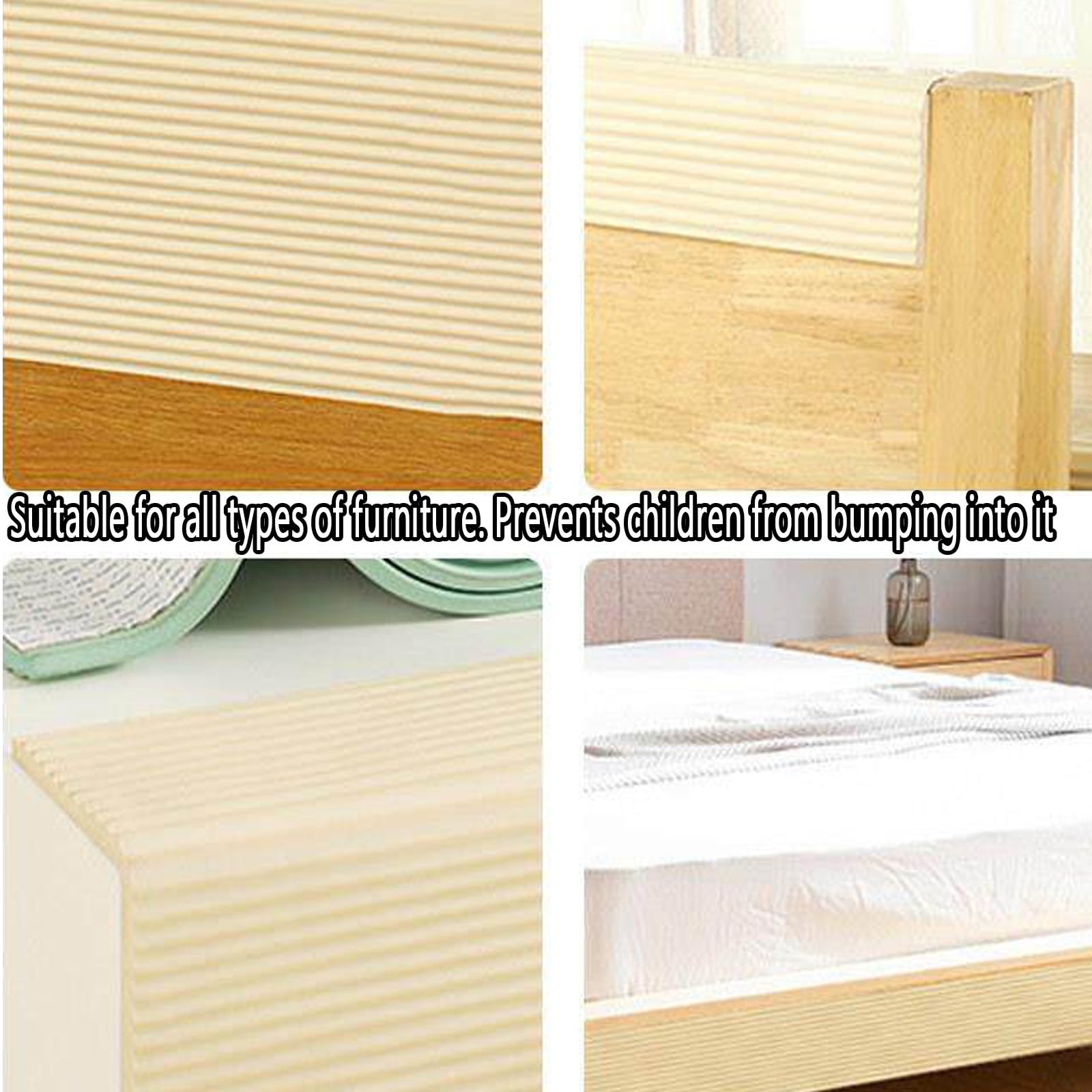 2 m, 5 m, 10 m, 20 m, Protezioni angolari resistenti, Schiuma ad alta densità, Forma a W, Non tossico e sicuro, for mobili e tavoli for il rientro a scuola(Light green,10M)