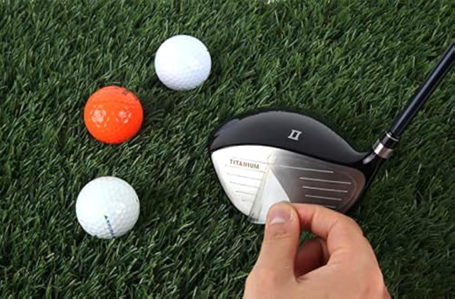 WARYONG Anti Slice, Hook, Spin Golf Film Protector - Non Slicing Increase Distance Reduce Spin Straight Swing Shot Club Face Protect Golf Accessories
