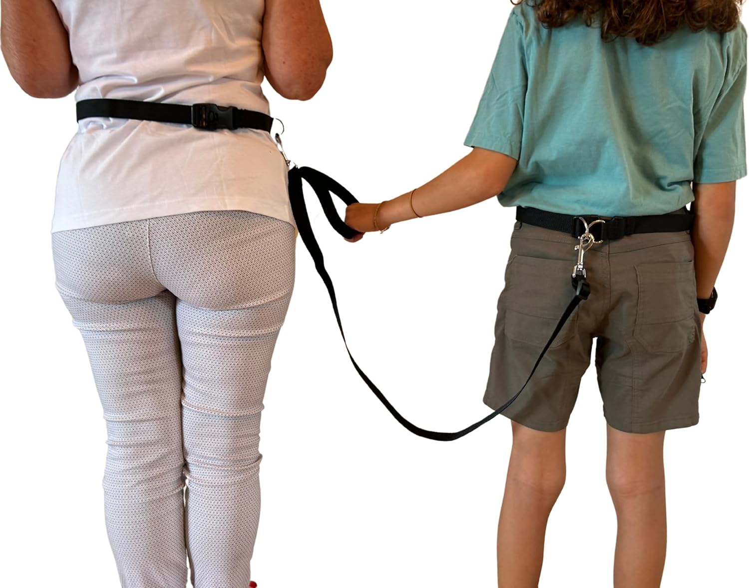 2Gether belts, the new way to stay together. Child walking waist harness.