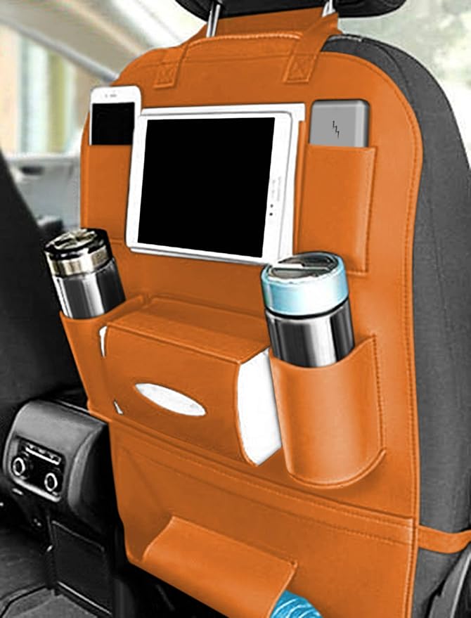 Axmon® Car Back Seat Storage Organizer PU Leather Car Seat Back