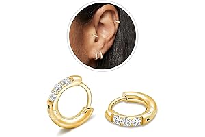 Prime 6: Gold Hoop Earrings That Shine