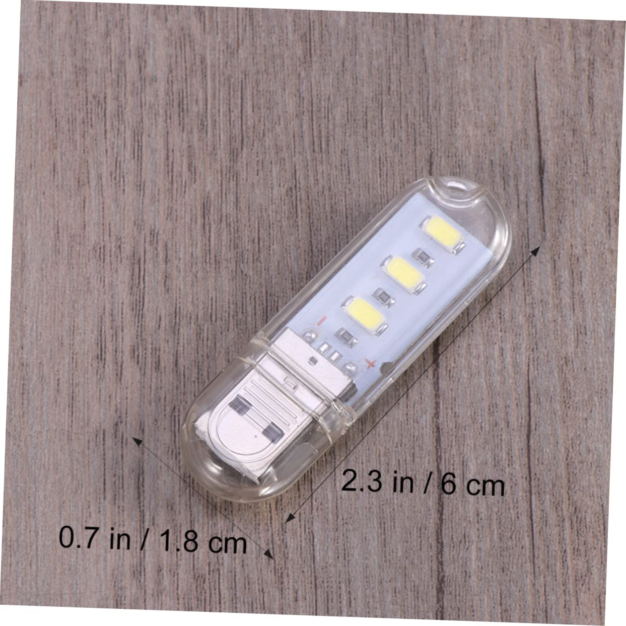 CONGARTENO Night Light for Desk Led Keyboard Lamp 30cm Extension Cord White Light Portable Mini Table Lamp and Fashion