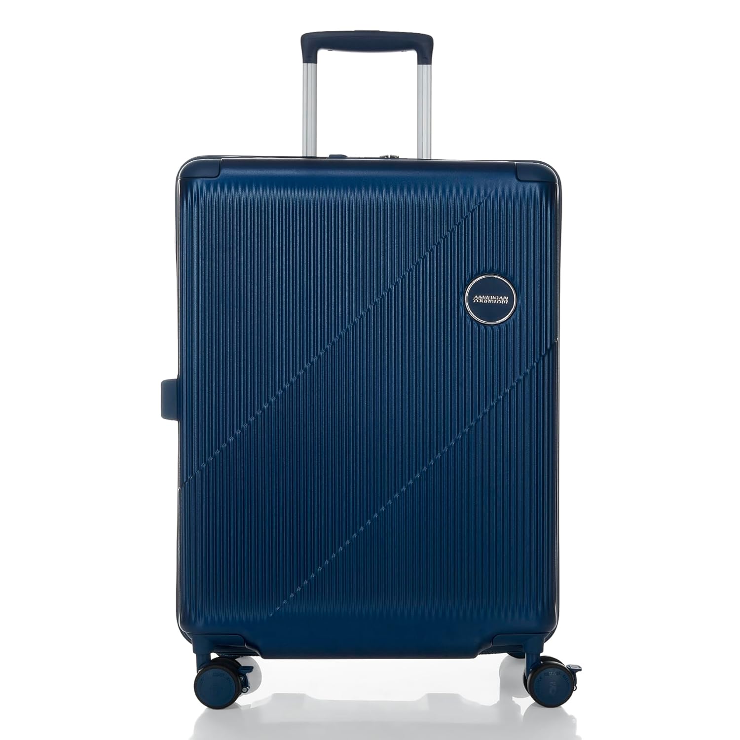 American Tourister Luggage Bag with TSA Lock & 8 Wheels Hard PC Check-in Suitcase/Trolley Bag for Travel/Holiday/Travel Bag with Double Spinne Wheels for Men & Women-