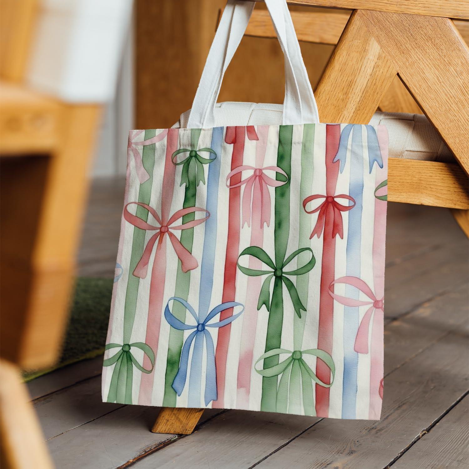 Christmas Tote Bag for Women - Image 3