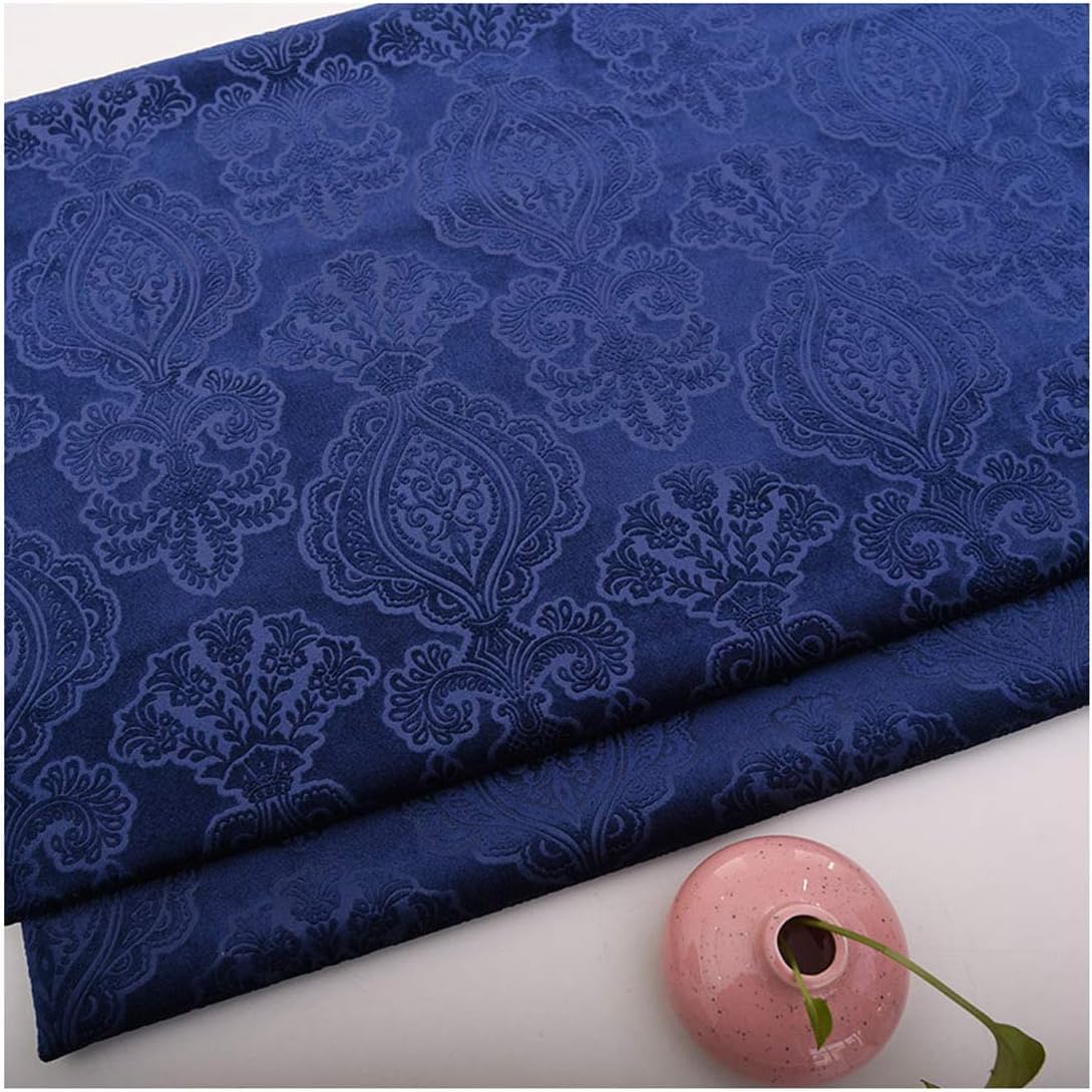 Lnn Velvet Fabric 150×100cm Floral Decorative for Furniture Upholstery, DIY Crafts, Curtain for Dressmaking, Art & Craft, Sewing