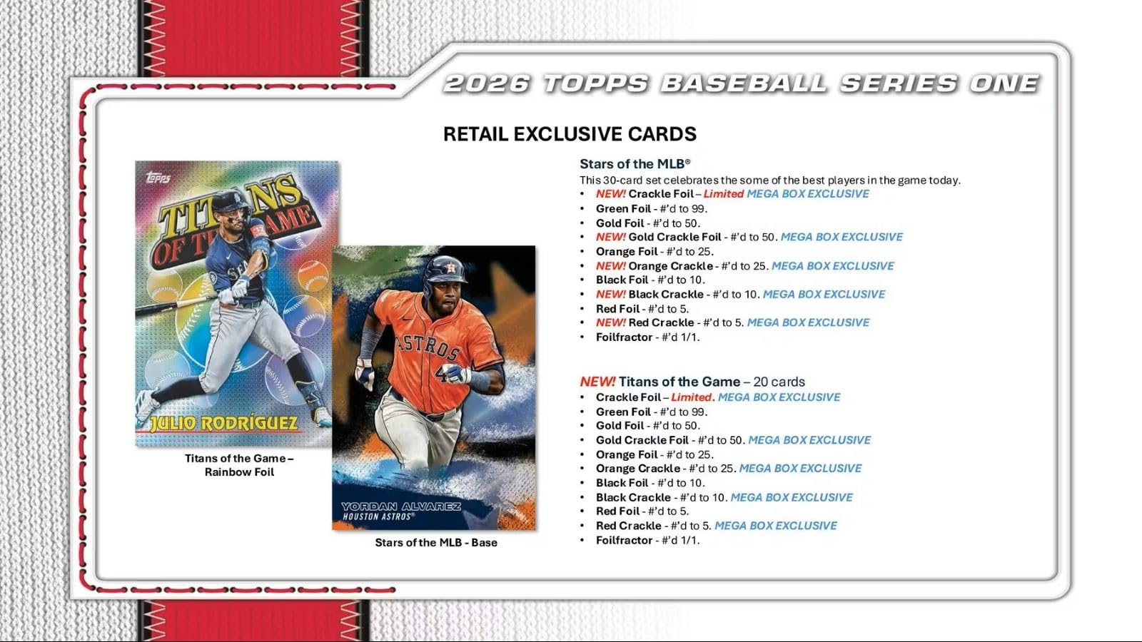 Topps Baseball Series 1 Value Blaster Box 2026