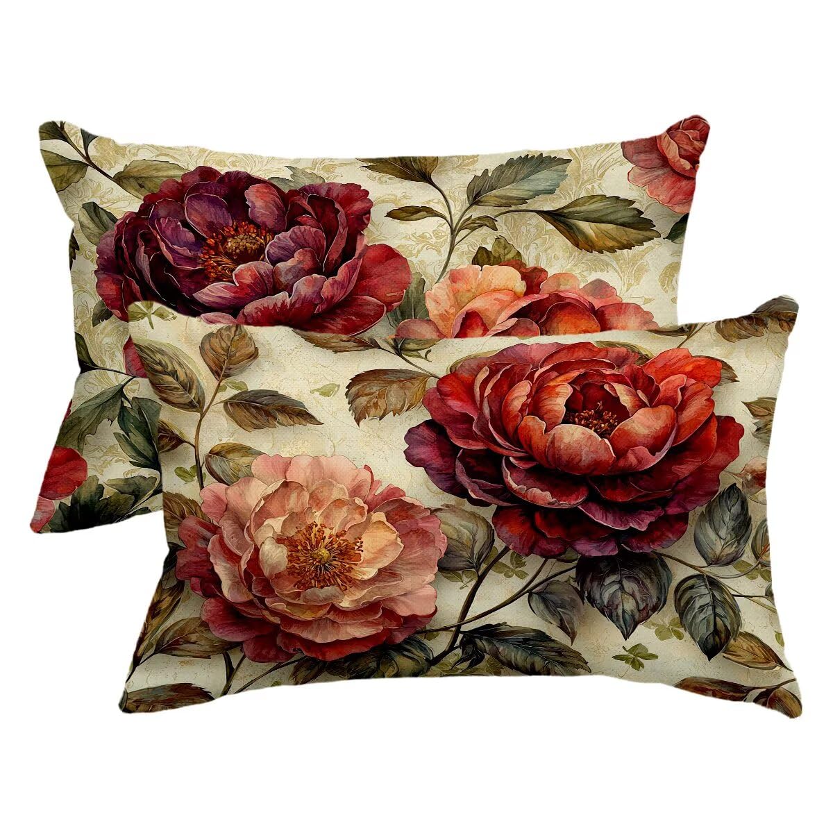 Taie oreiller 50 x 70 exterieur impermeable pour embellir votre salon de jardin floral