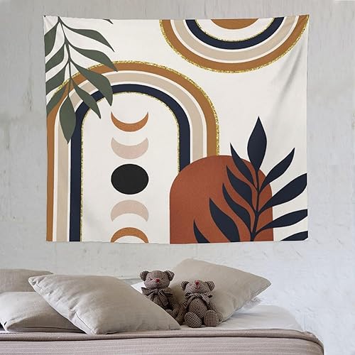 Miniatura 169 de Tapiz floral retro de los años 60 y 70, diseño hippie de primavera Groovy Flower Power Flower Boho para colgar en la pared, arte neutro para Hippie