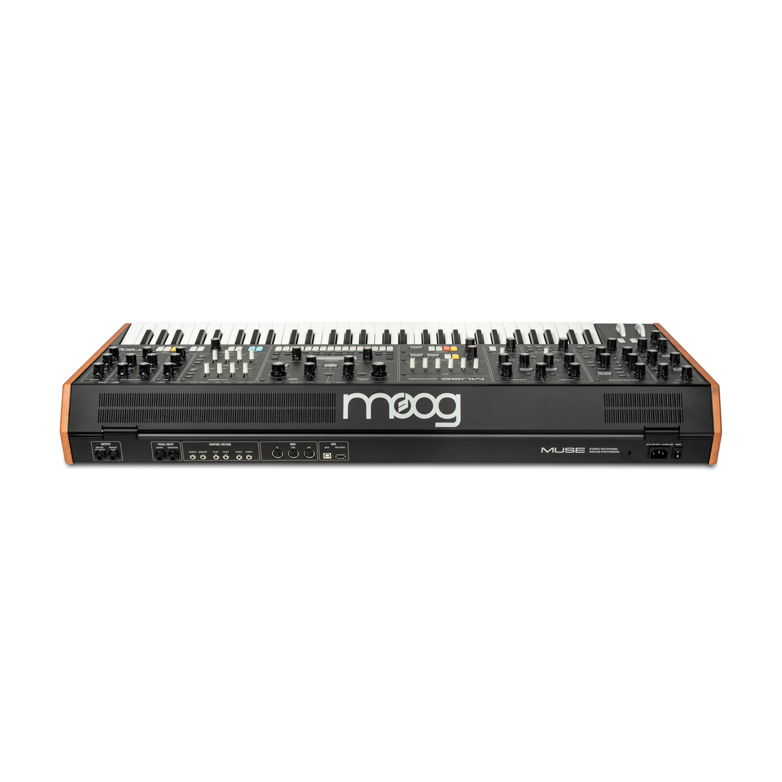 MOOG Muse - Synth Polifonico bi-timbrico Analogico a 8 Voci con 61 Note, Sequencer a 64 Step, 256 Patch e Diffusion Delay