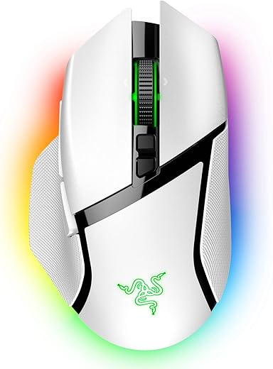 Razer Basilisk V3 Pro Customizable Wireless Gaming Mouse: Fast Optical Switches Gen-3 -HyperScroll Tilt Wheel-Chroma RGB-11 Programmable…