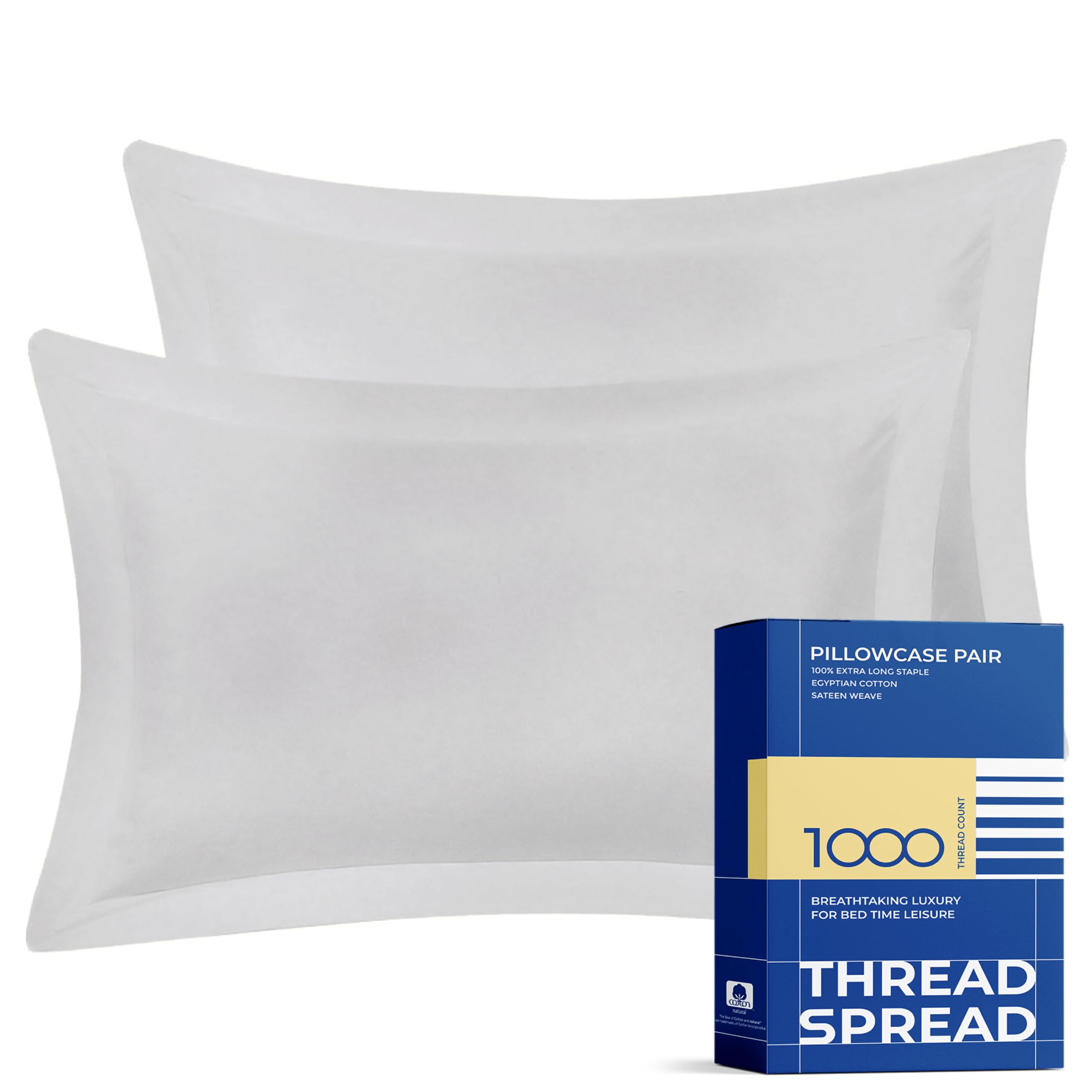 Cotton Pillow Cases King Thread Spread Egyptian Cotton King Pillow