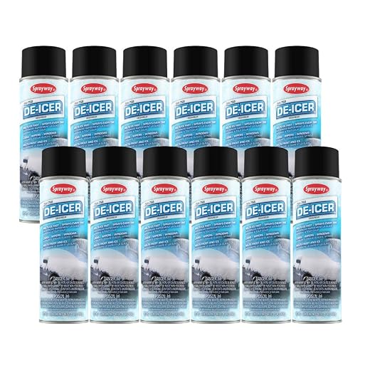 Sprayway SW758-12PK Industrial De-Icer, 16 oz, Pack of 12