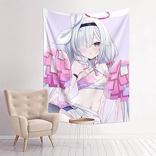 タペストリー ブルーアーカイブ プラナ 布ポスター 大判 壁掛け 部屋や窓の飾り インテリア ウォールアート 装飾アート 雰囲転換 リビングルーム ベッドルーム 装飾用品 おしゃれ お誕生日 家庭用 お店 お贈り物 プレゼント 95*73cm