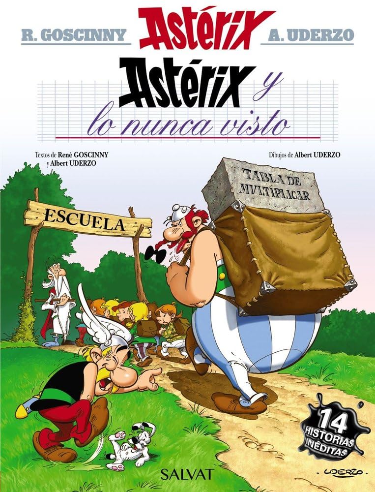 Asterix in Spanish: Asterix y lo nunca visto