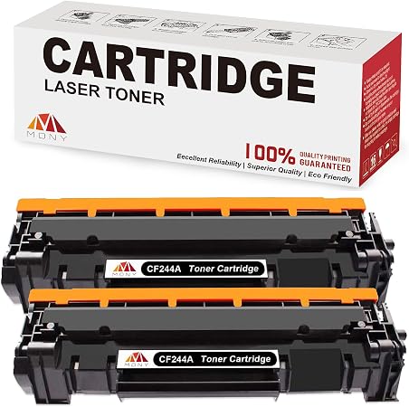 Mony Compatible Toner Cartridge Replacement for HP CF244A 44A (2 Pack  Black) with New Updated Chip Used in HP Laserjet Pro M15w M15a, Laserjet  Pro MFP M28a M28w Printer: Amazon.co.uk: Computers \u0026