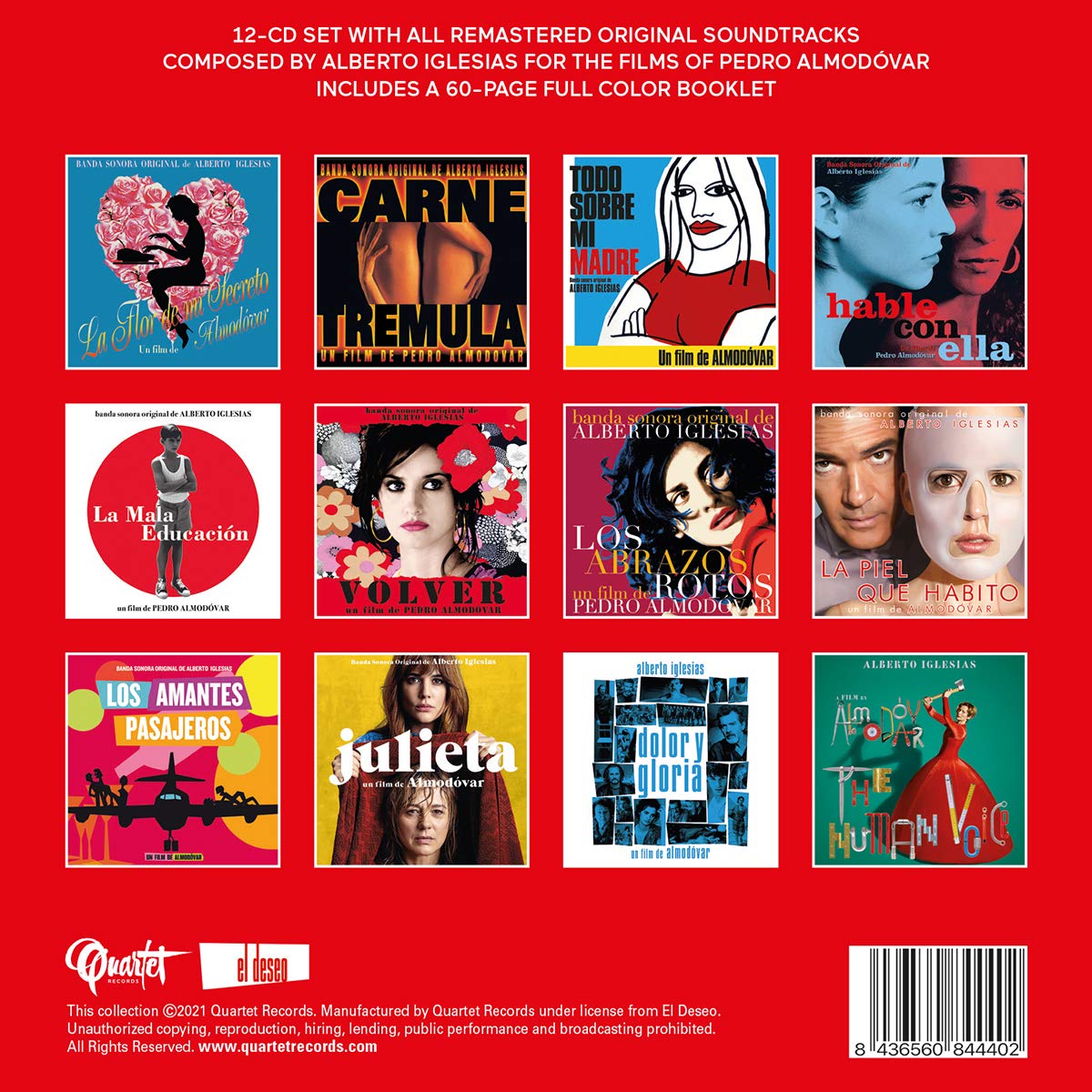 Pedro Almodovar & Alberto Iglesias: Film Music