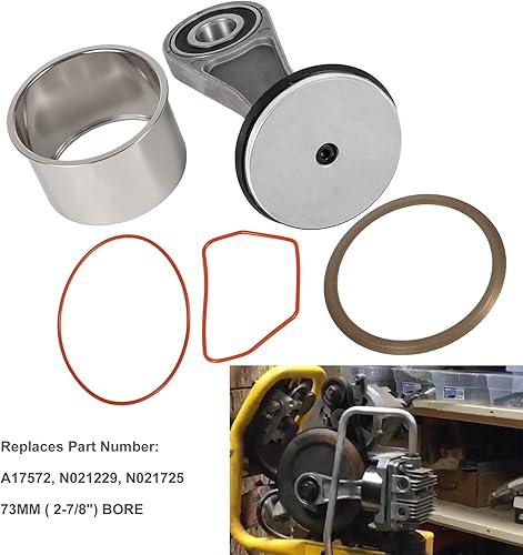 Miniatura 5 de Reemplazo del equipo del pistón de la asamblea N021229 N021725 de Rod de pistón del compresor de aire N038785 para Dewalt D55146 D55167 D55168