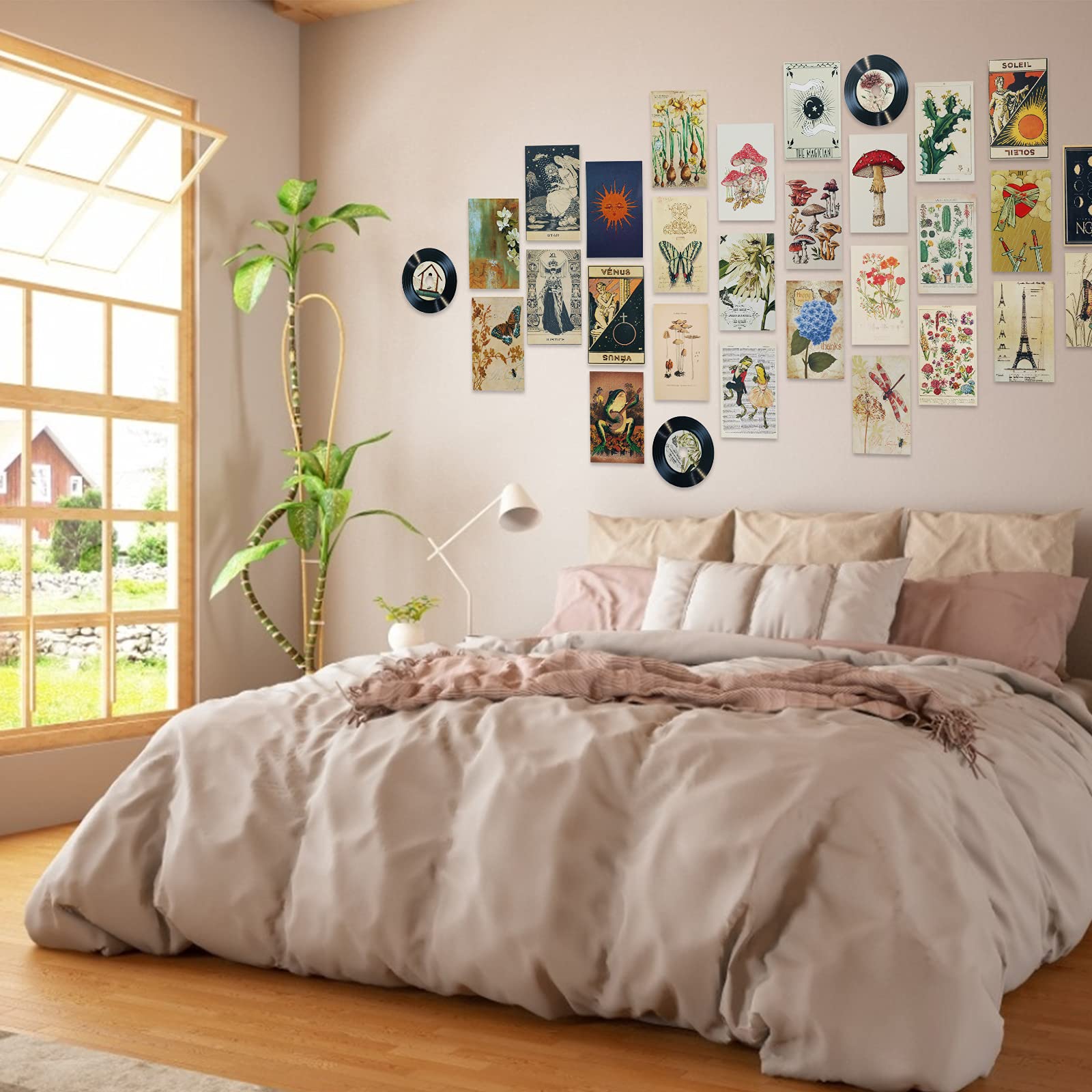 Wall Collage Kit Aesthetic Pictures, Photo Picture Collage Kit for Wall