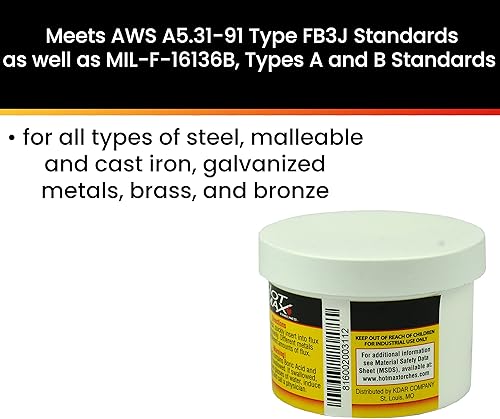 Miniatura 4 de Hot Max 24000 - Polvo de fundente para soldadura, 8 onzas