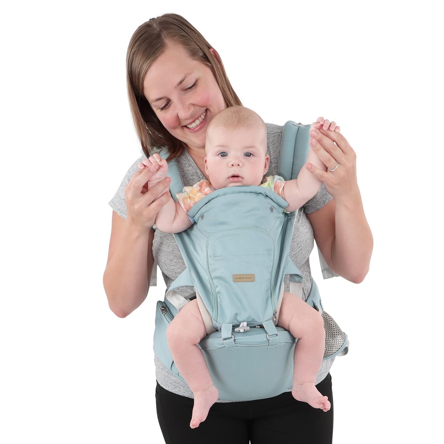 Acorn Baby Parent Carrier Sling with Hip Seat Ergonomic