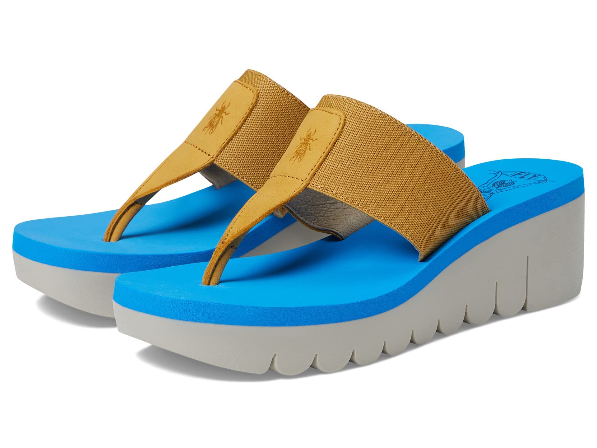 Fly London Women's YOMU725FLY Sandal, BUMBLEBBE, 7 UK
