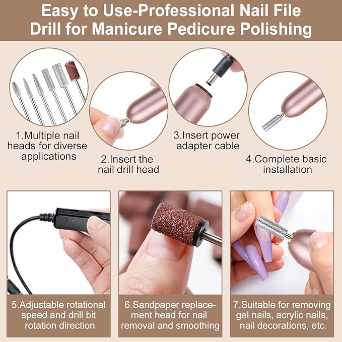 Kit de uñas acrílicas para principiantes con todo incluido miniatura 4