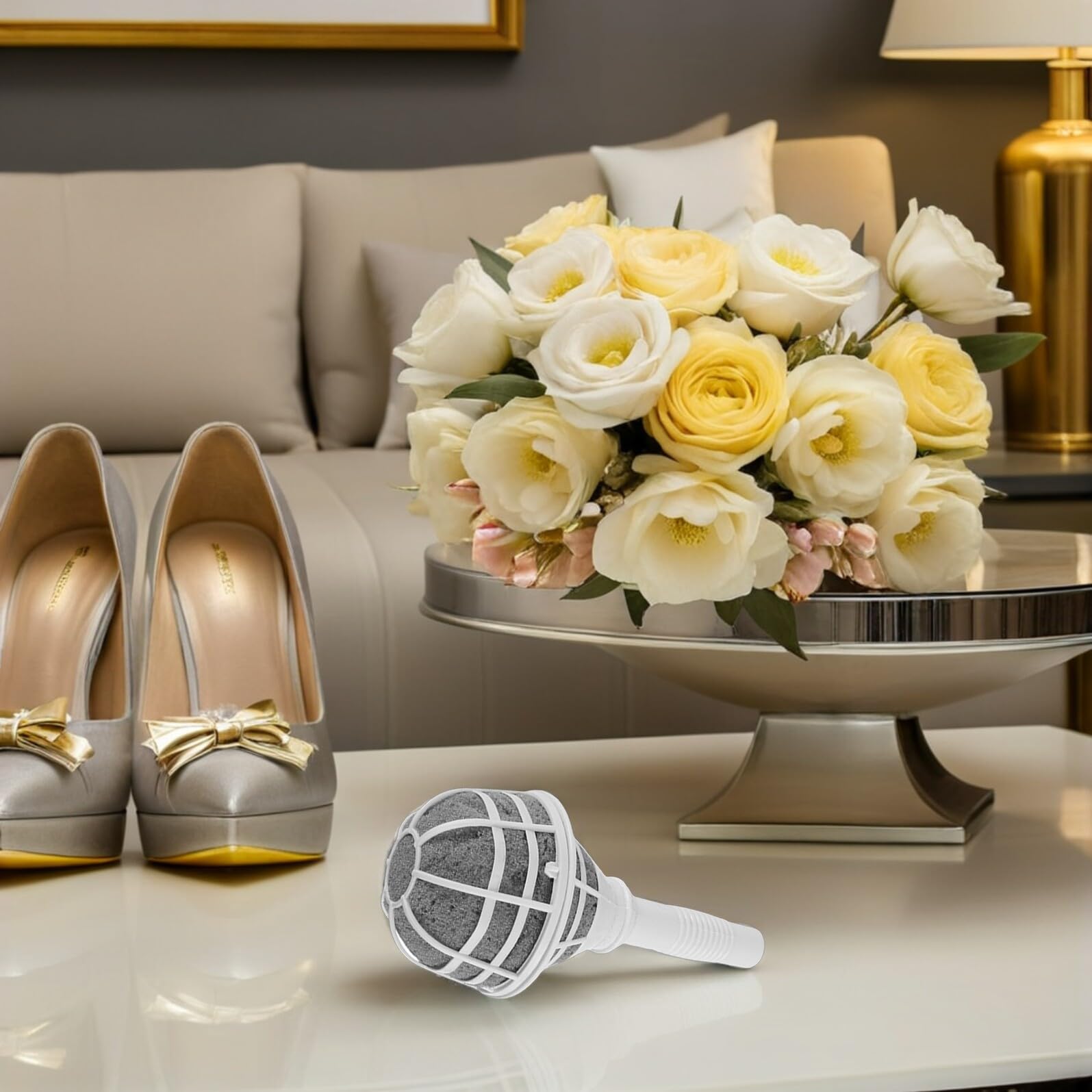 VILLCASE 8piezas Soporte para Novia Asa para Ramos para Decoración de Bodas y Arreglos Florísticos