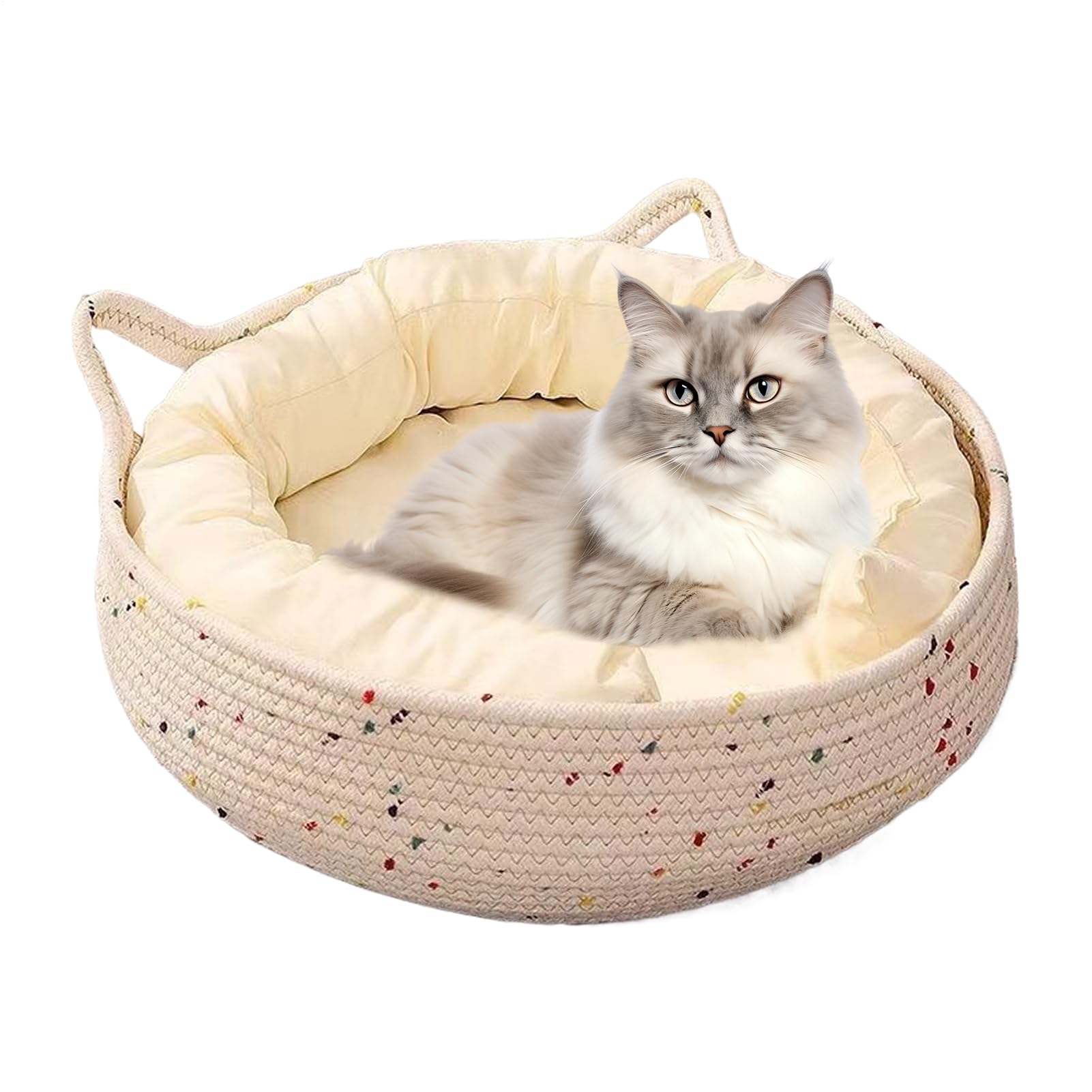 Cama para gatos rascador y cojín relajante Dtaigou para perros pequeños