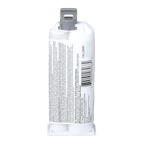 Miniatura 4 de 3M adhesivo epoxi Scotch-Weld DP460, blanco, 1.25 onzas líquidas (paquete de 1)