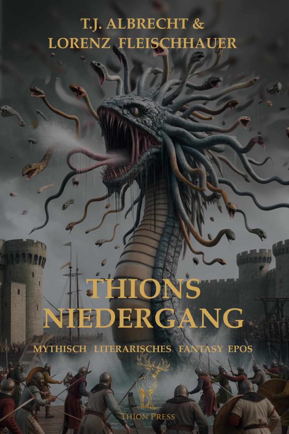 Thions Niedergang: Epische Fantasy Saga (Yî – Sagas und Mythen - Die Arachlumen)