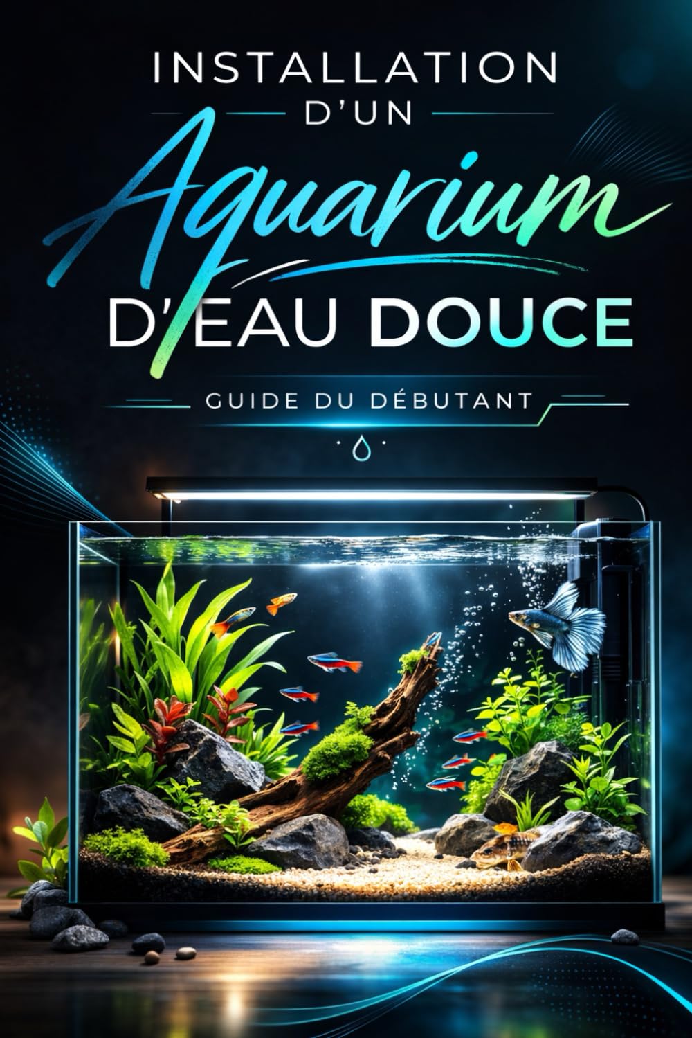 Installation d’un aquarium d’eau douce: Guide du débutant – Méthode simple, claire et efficace pour réussir son premier aquarium