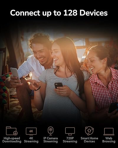 Miniatura 3 de Cudy AX1500 Router Wi-Fi 6 de doble banda, enrutador de Internet 802.11ax, punto de acceso, 4 antenas 5dBi, MU-MIMO, conformación de haces, OFDMA,