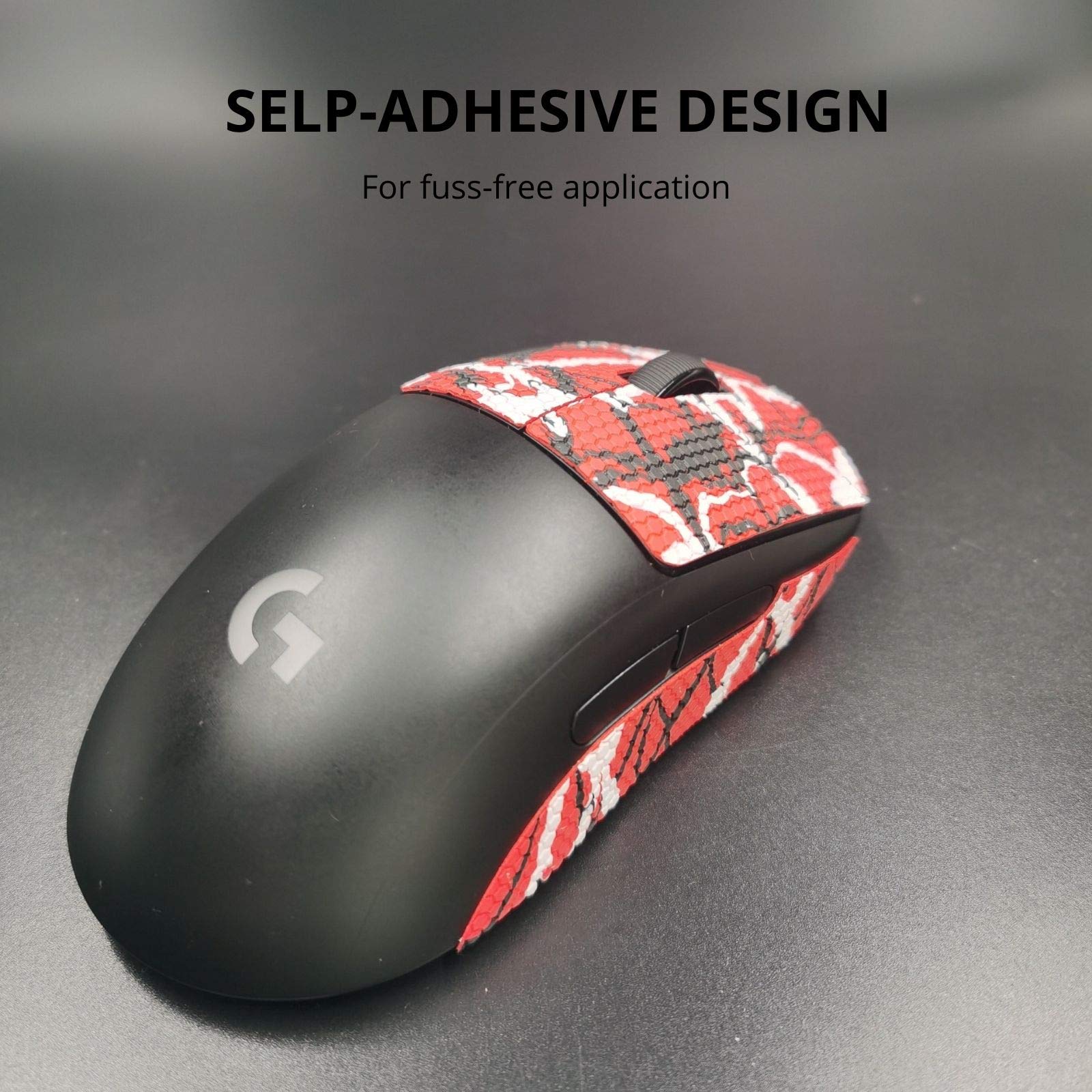 Gemini Mouse Grip Tape Compatible with Logitech G Pro Wireless,Grips