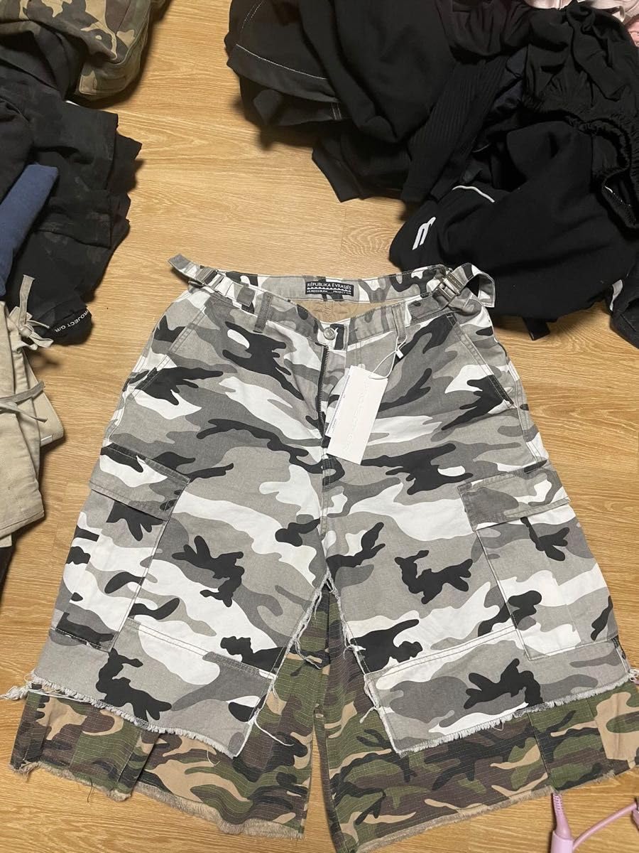 Amazon.co.jp: プロジェクト gr GRAILZ グレイルズ カモフラ ショート  