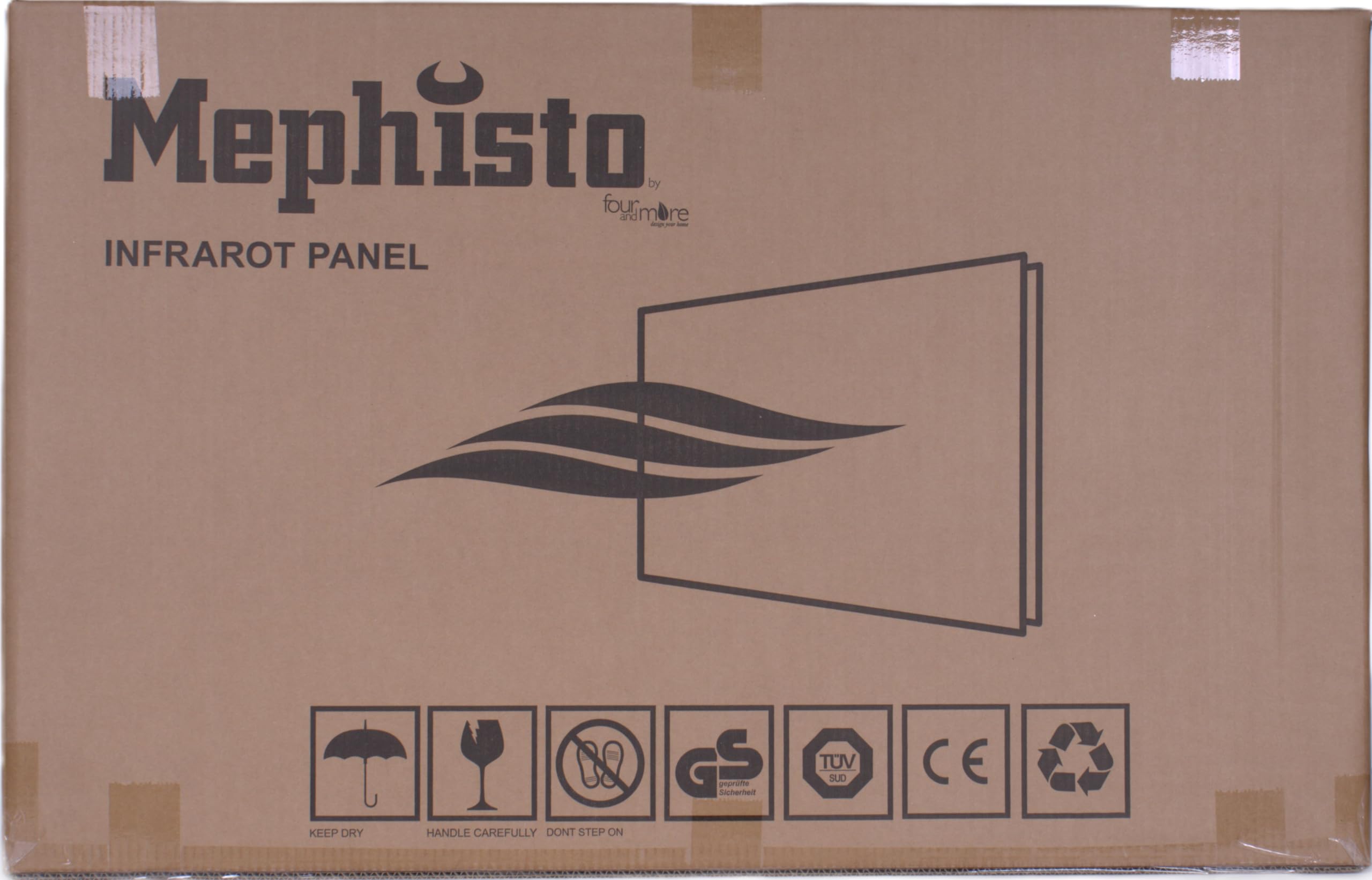 Calefacción infrarroja 500 W